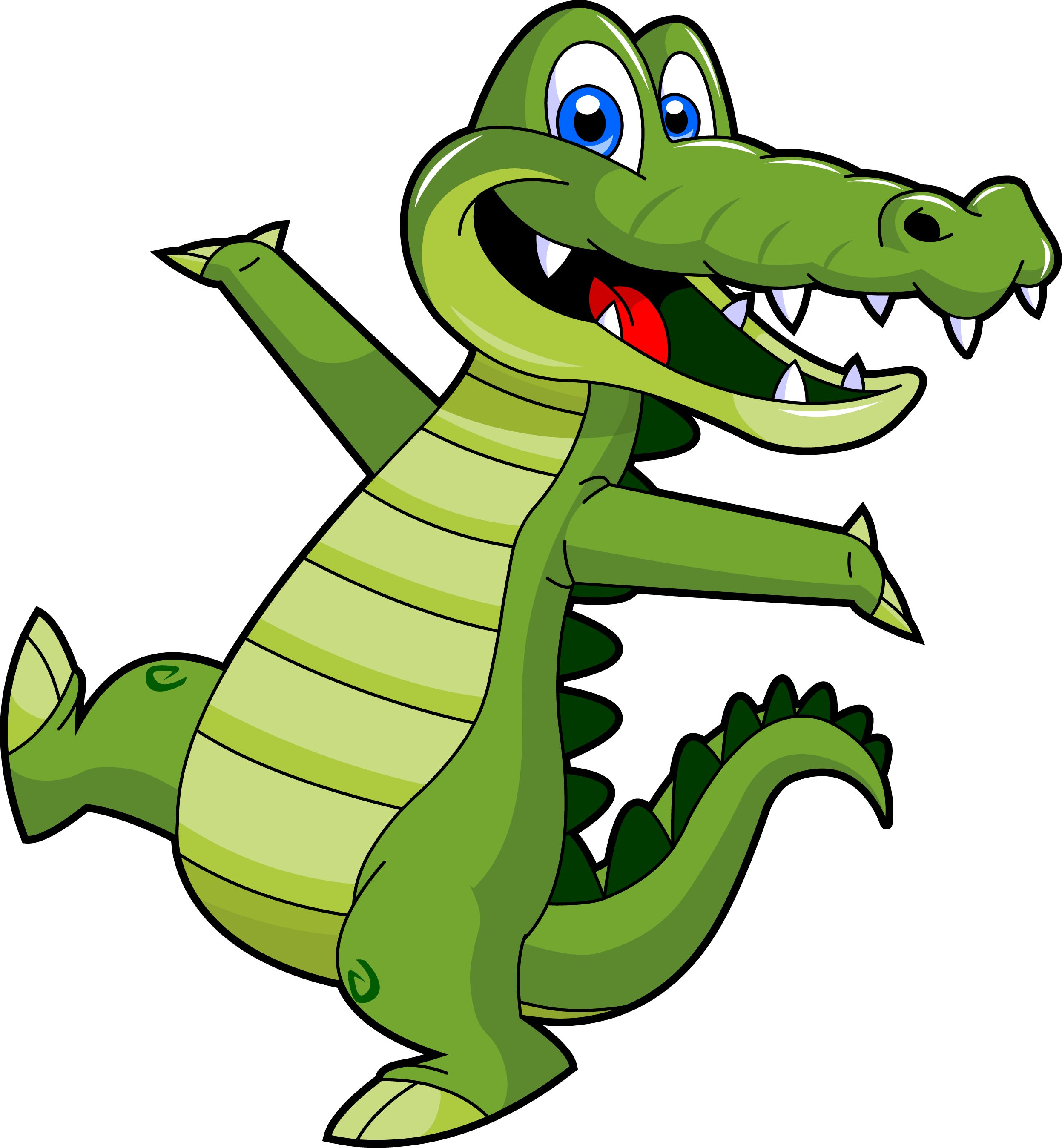 Cute baby alligator clipart free clipart images 2