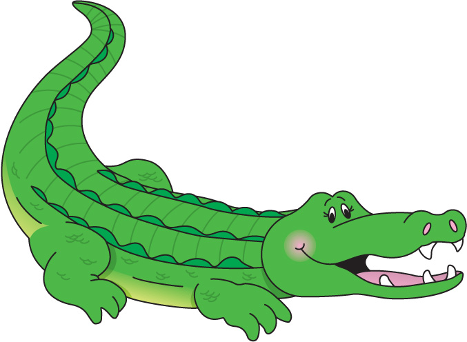 Cute baby alligator clipart free clipart images