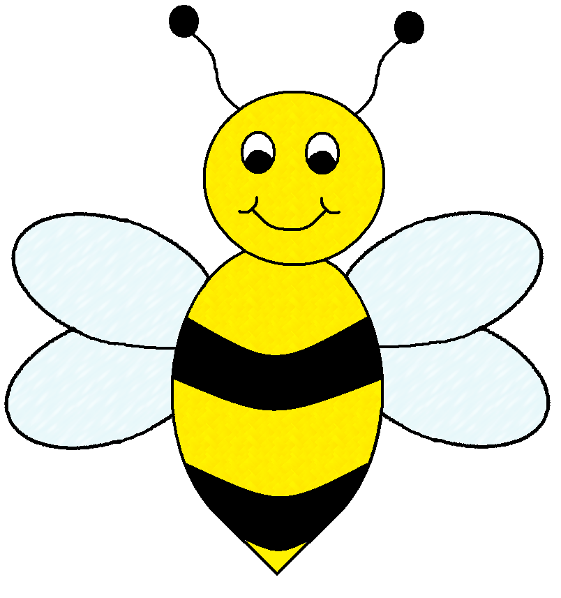 Cute bee clipart free clipart images clipartwiz 2