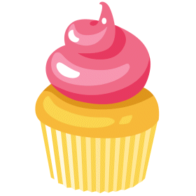 Cute birthday cupcake clip art free clipart images 2