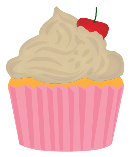 Cute birthday cupcake clip art free clipart images clipartcow