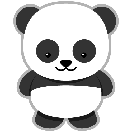 Cute panda clipart clipartion com