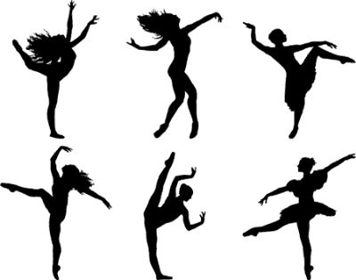 Dance silhouette clip art bing images crafts silhouette svg