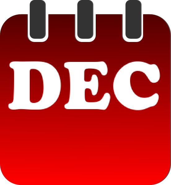 December clip art calendar dromfhj top