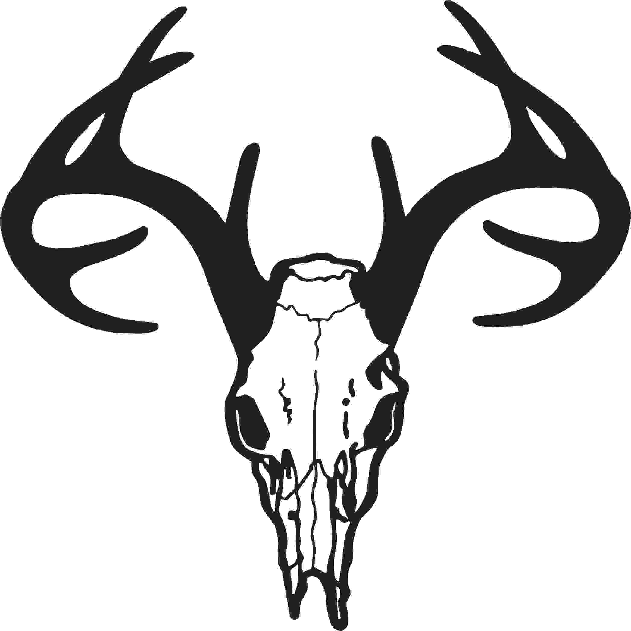 Deer skull clip art cmsea