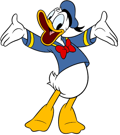 Donald duck clipart free clipart images