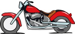 Download free vector clipart dog on motorcycle image 4