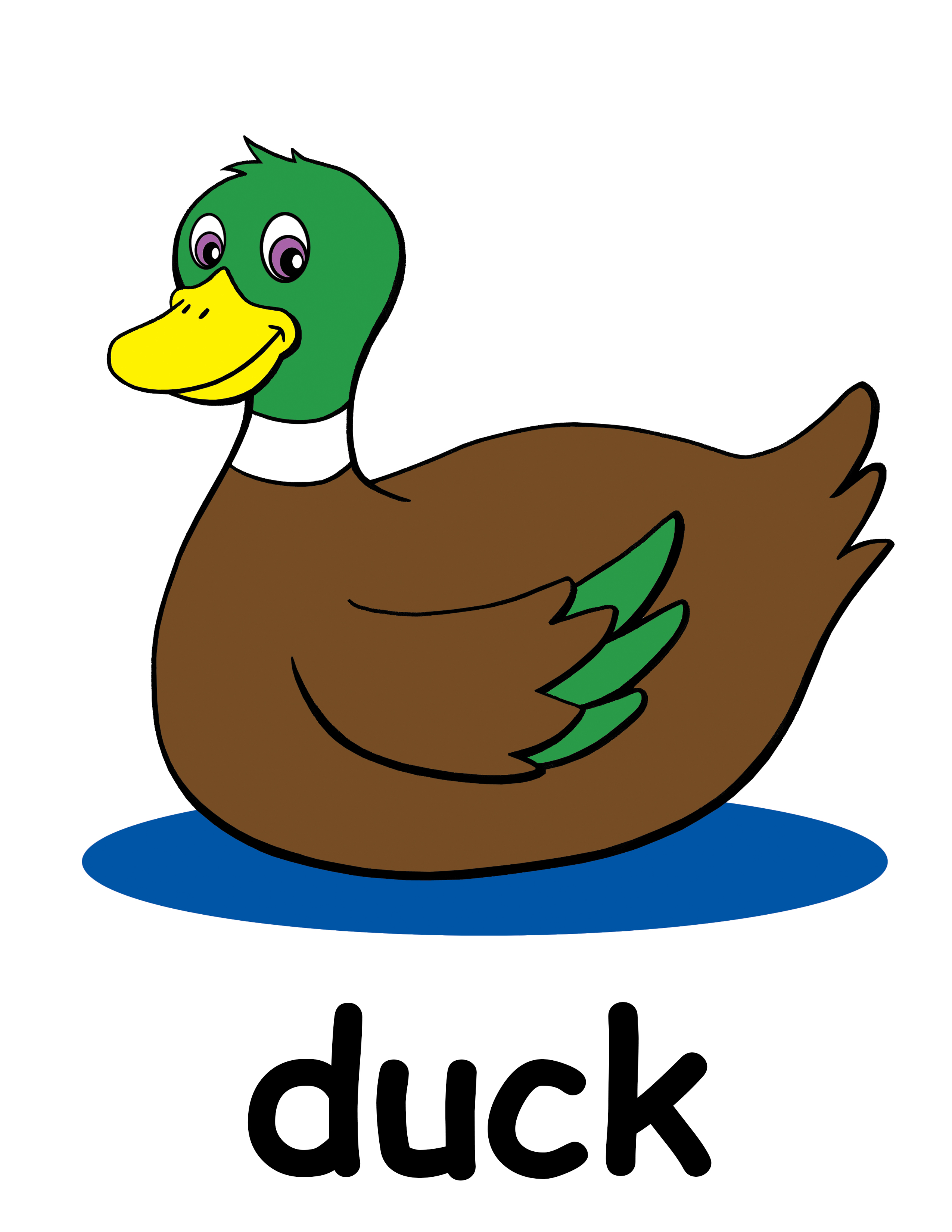 Duck clip art black and white free clipart images 4