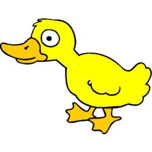 Duck clipart black and white free clipart images