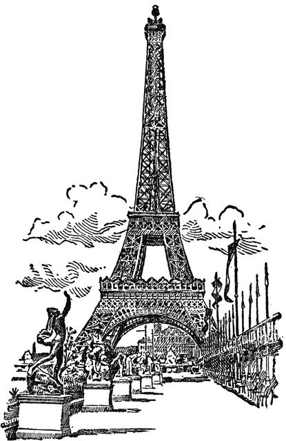 Eiffel tower clipart etc