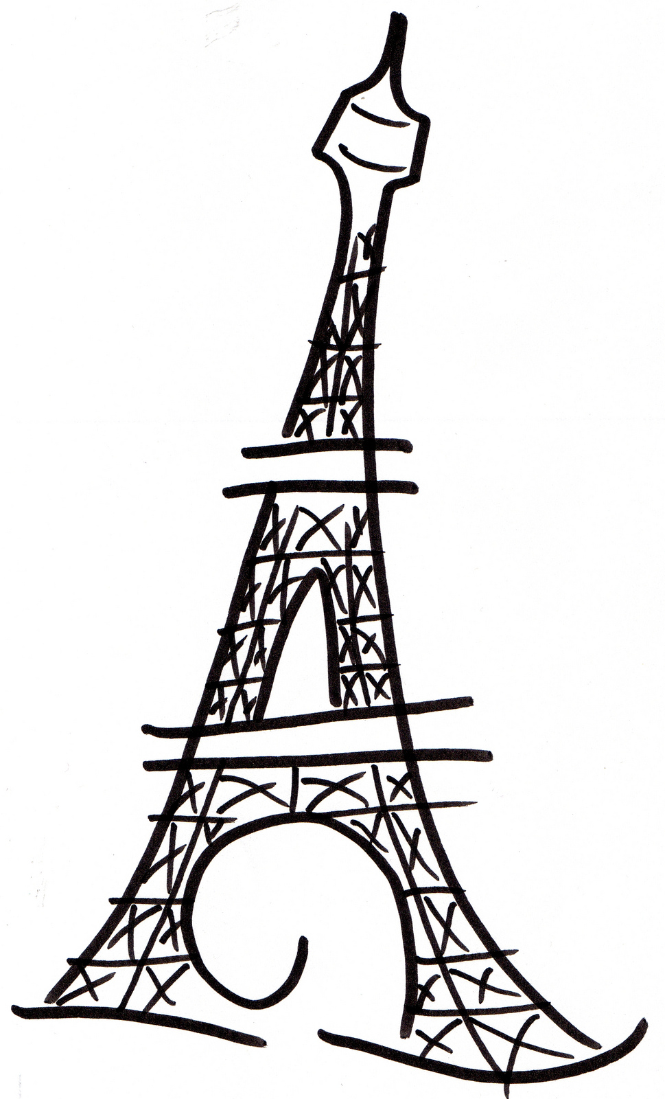 Eiffel tower clipart image clip art the eiffel