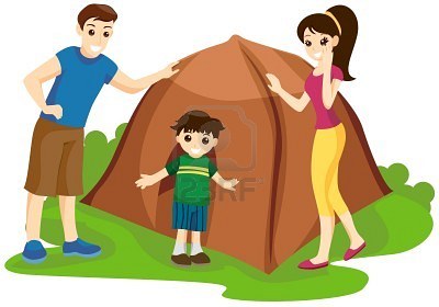 Family camping clipart dromfgg top