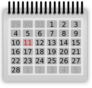 February calendar clipart free all calendar clipartbold