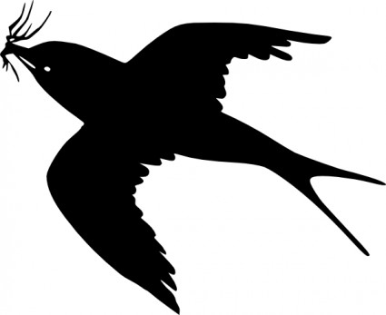 Flying bird clip art free vector in open office drawing svg svg 2