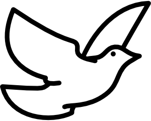 Flying dove clip art at clker vector clip art