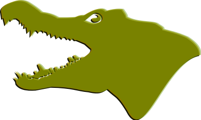 Free alligator animated alligators clipart image