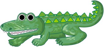 Free alligator clipart clip art pictures graphics illustrations