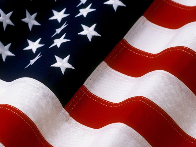 Free american flag clipart 3