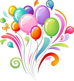 Free birthday balloon clip art free clipart images