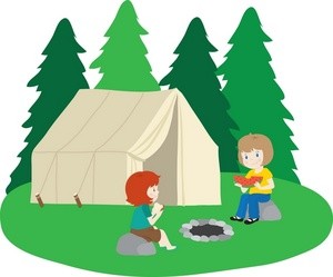Free camping clipart the cliparts