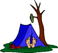 Free camping s camping animations clipart