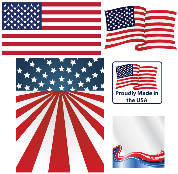 Free clip art american flag clipart 2 image 6