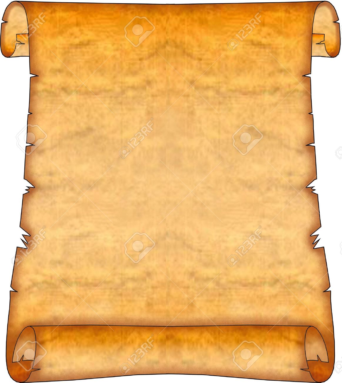 announcement scroll clipart corners