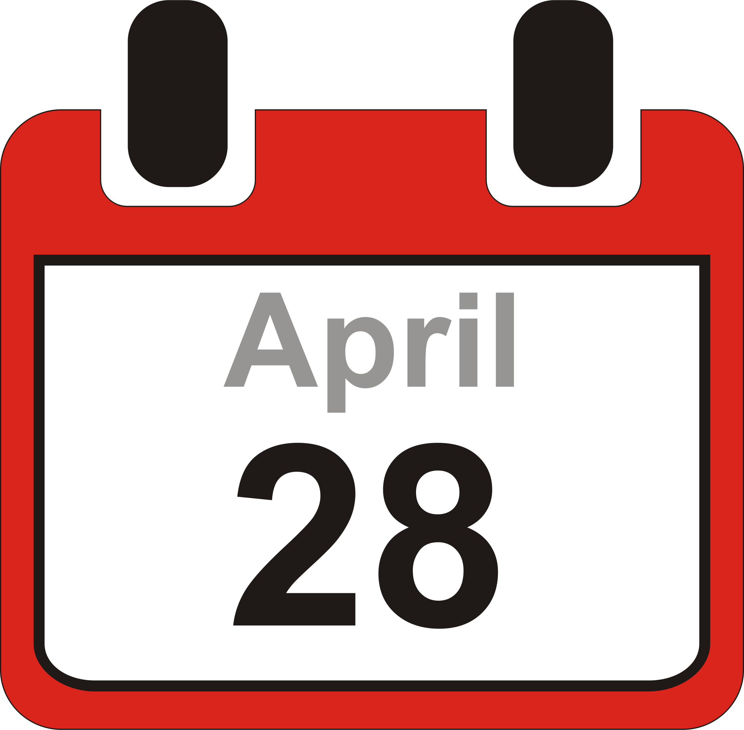 Calendar Clip Art Free Clipart Clipartbold 3 Clipartix