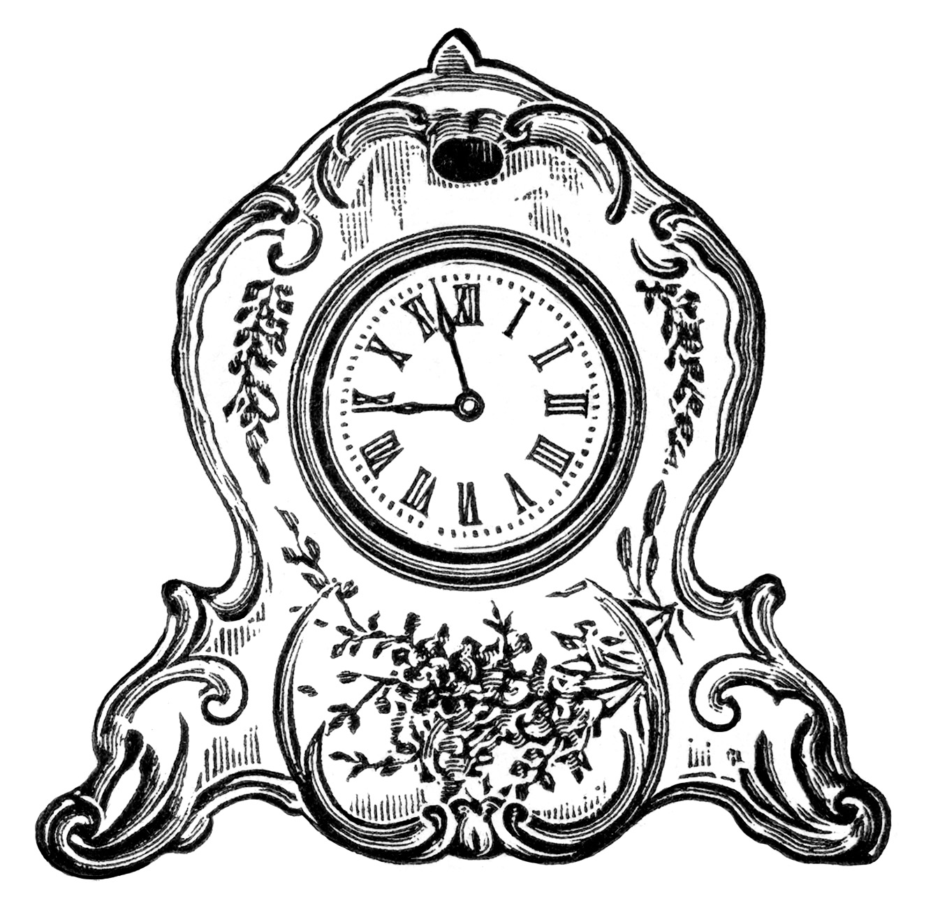 Free clip art clock cmscorpion