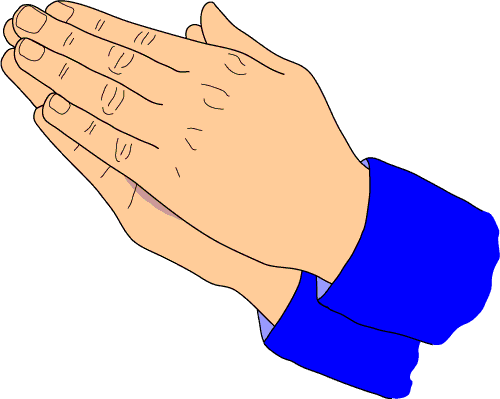 Free clipart praying hands 3