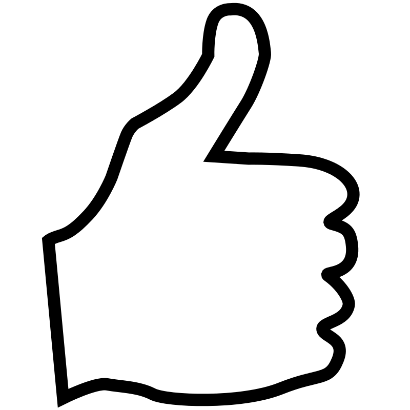Free clipart thumbs up people savanaprice