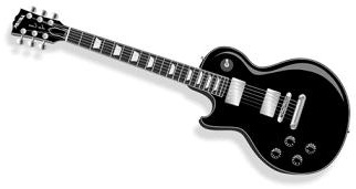 Free electric guitar clipart