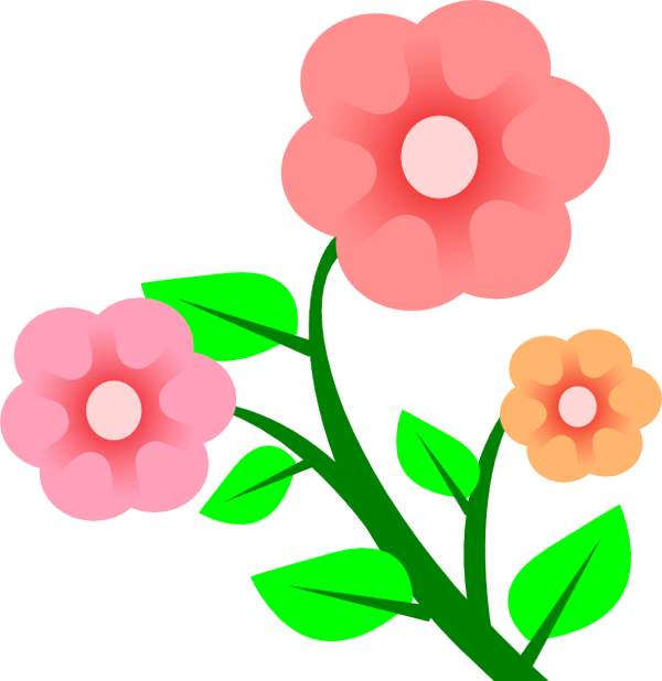 Free flower clip art graphics of flowers for layouts clipartwiz