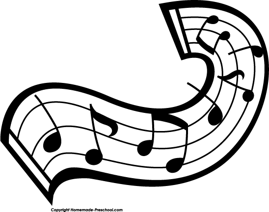Free music notes clipart
