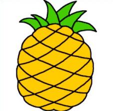 Free pineapple clipart