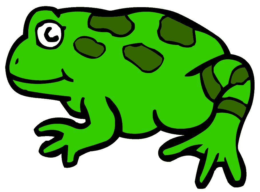 Frog clip art clipartcow