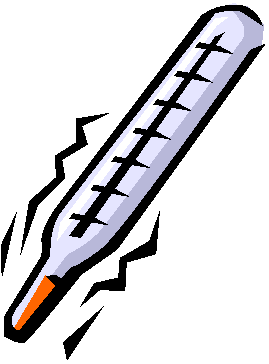 Goal thermometer excel clipart