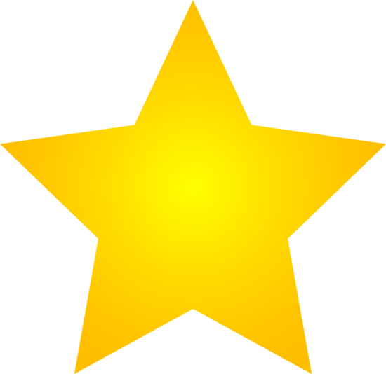 Gold star clipart no background free clipart images - Clipartix