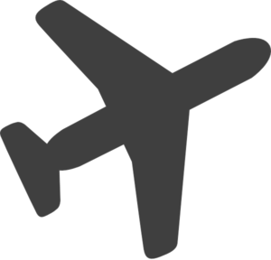 Grey airplane clip art at clker com vector clip art