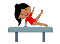 Gymnastics search results search results for forming pictures graphics clipart