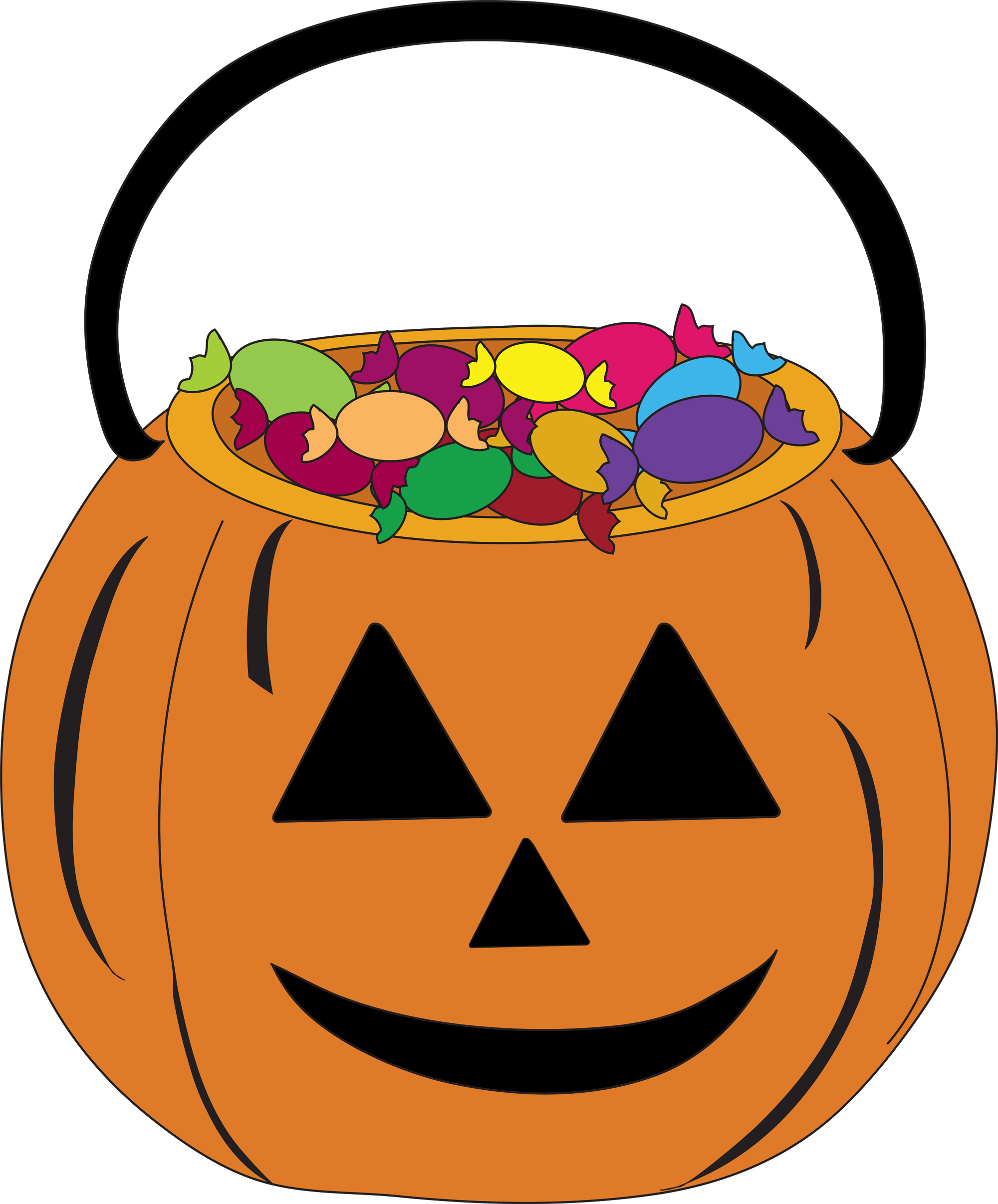 Halloween candy clip art free clipart images 2