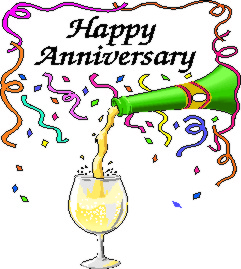 Happy anniversary custom vegetable and flower seed packets clipart