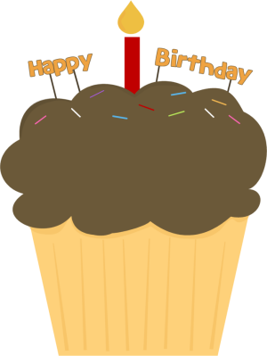 Happy birthday cupcake clip art happy birthday cupcake image