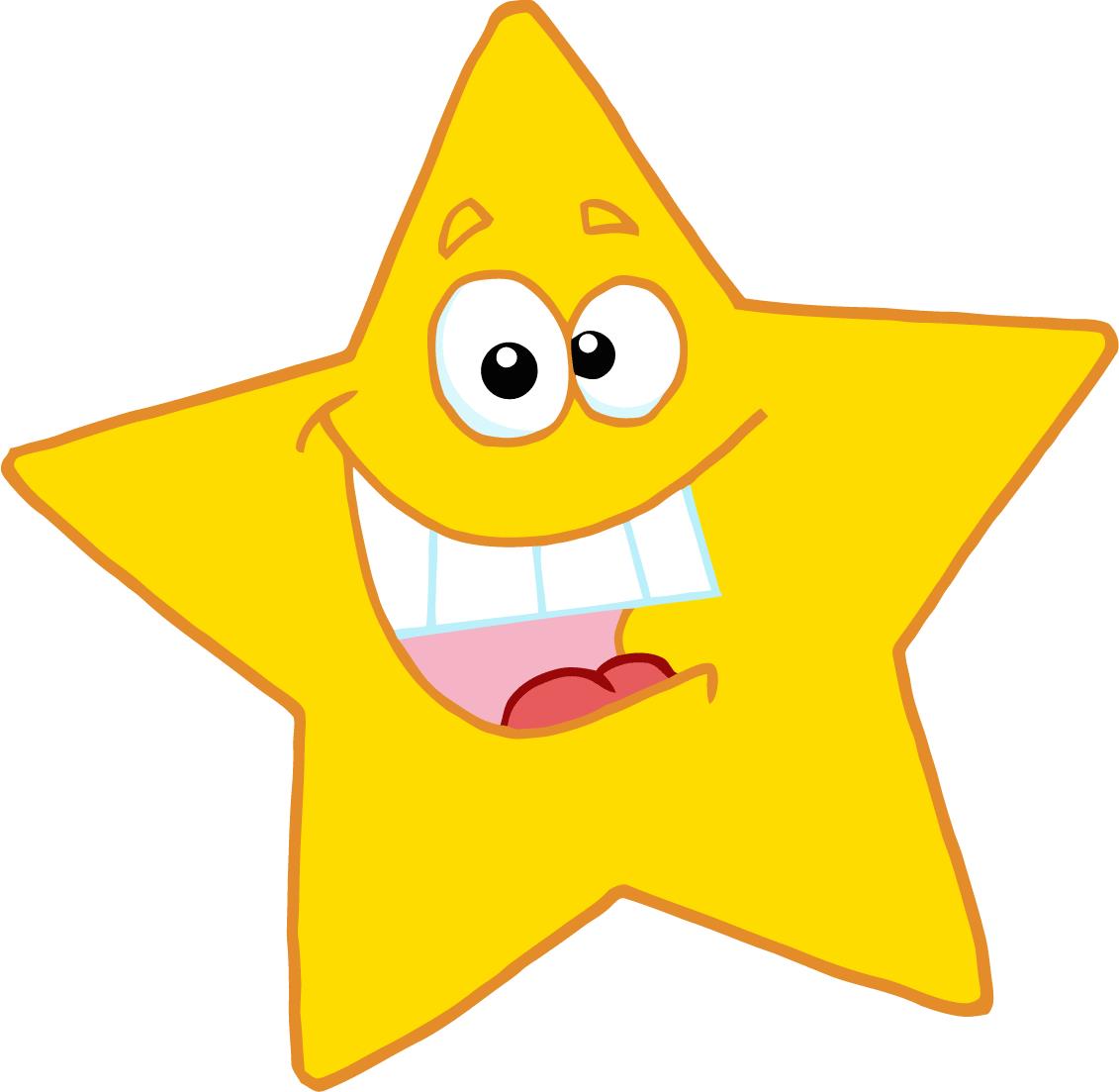 Red star in star clipart vector clip art free Clipartix