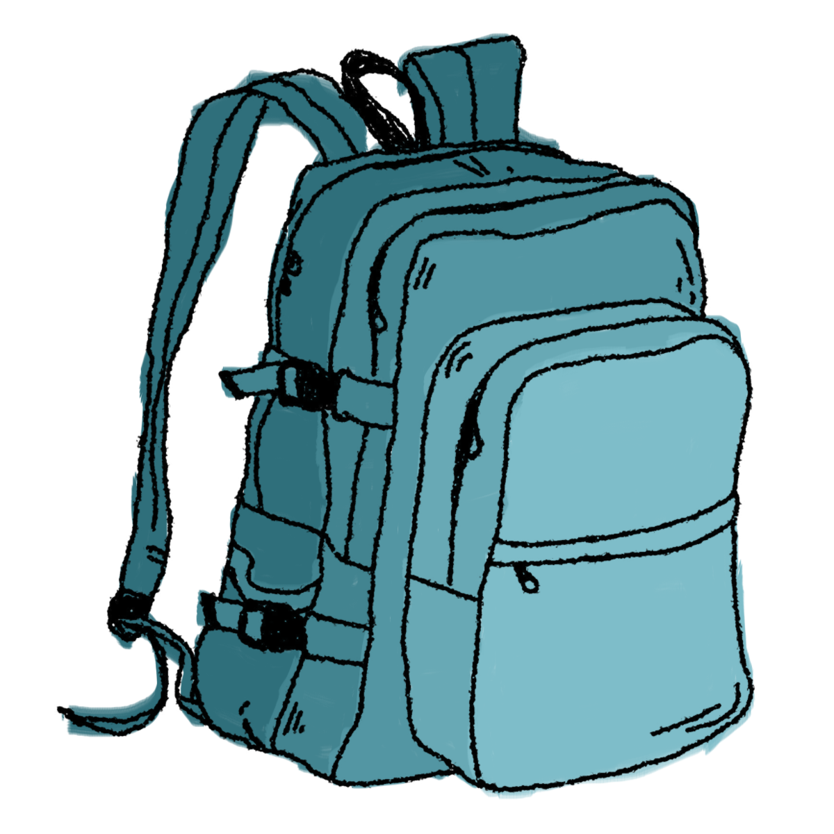 Hiking backpack clipart free clipart images clipartbold