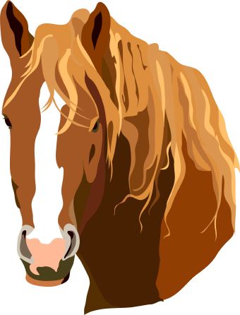 Horse clip art 3