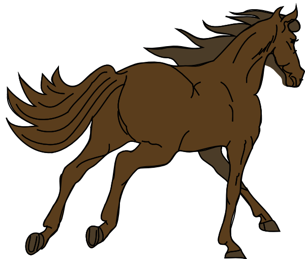 Horse free to use clipart 2