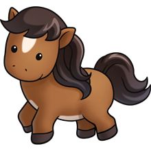 Horse pony images clip art
