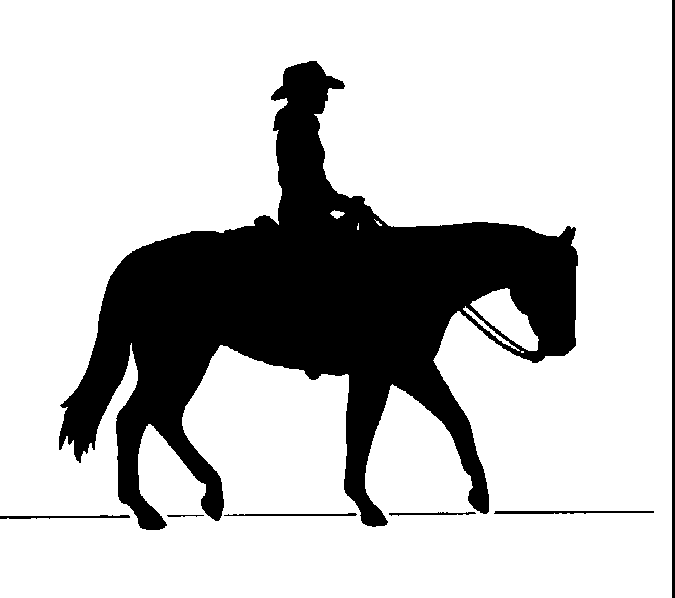 Horse riding clip art