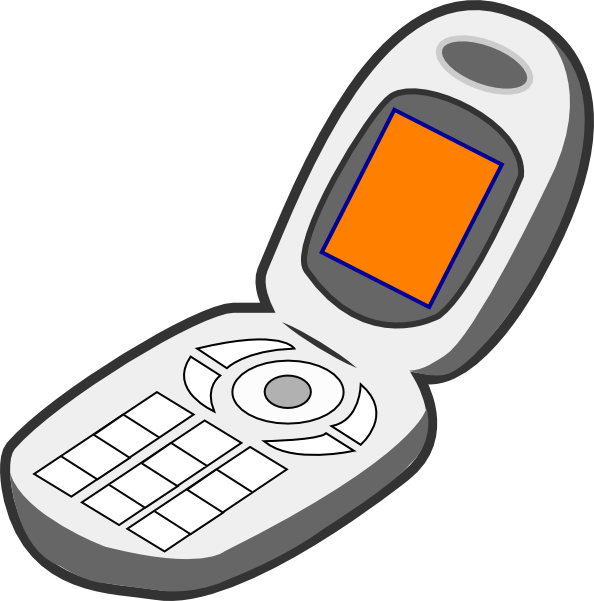 Iphone cell phone clipart free clipart images